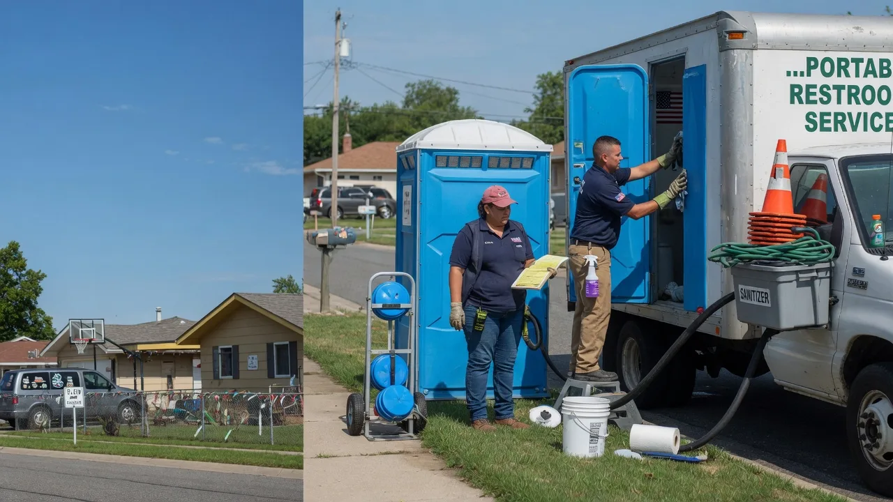 Portable Toilet Rental in Mcdonald, KS near me